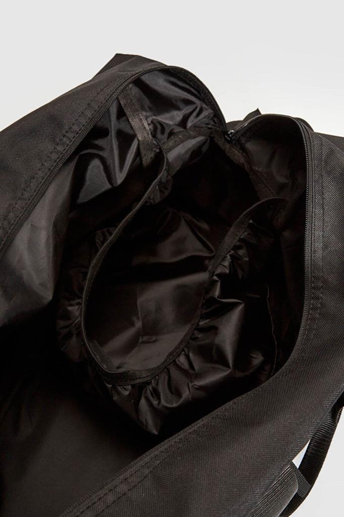 Ayakkabı Bölmeli Spor Seyahat Çantası Siyah 17830