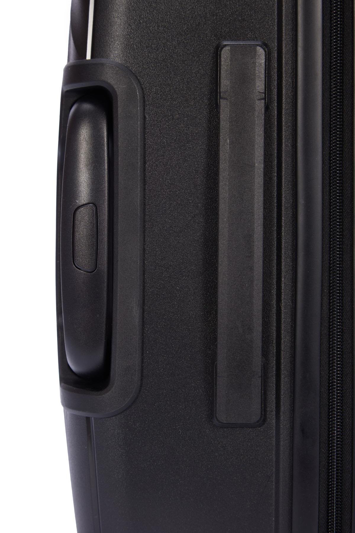 Benetton 2'li Set Büyük Ve Orta Boy %100 Polipropilen Valiz Siyah 14Bnt8002