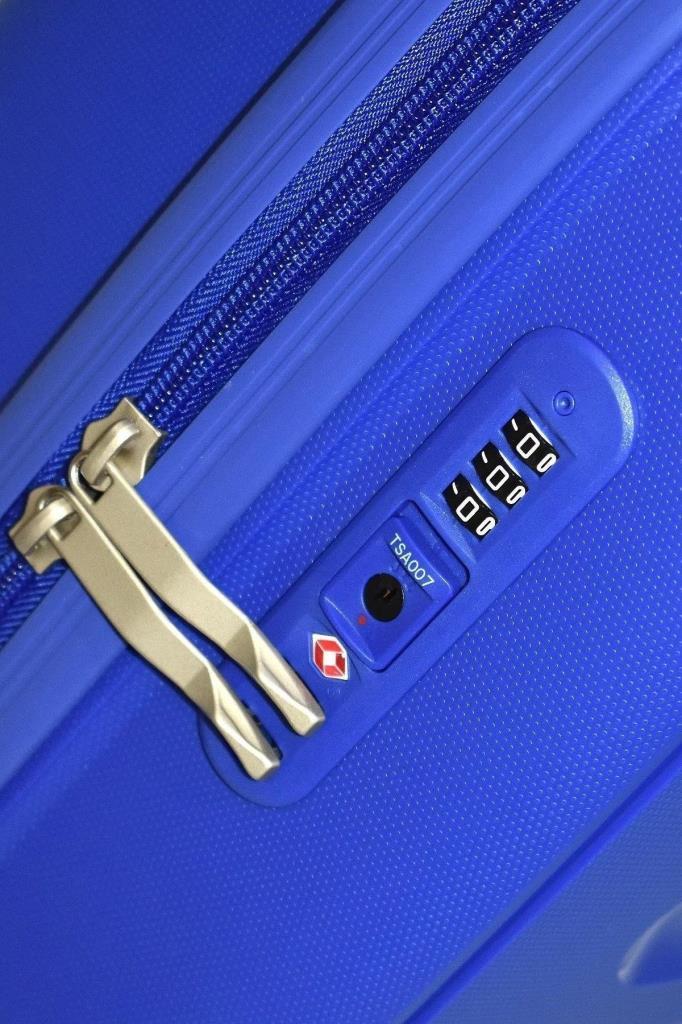 Benetton Büyük Boy %100 Polipropilen Valiz Mavi Bnt1000