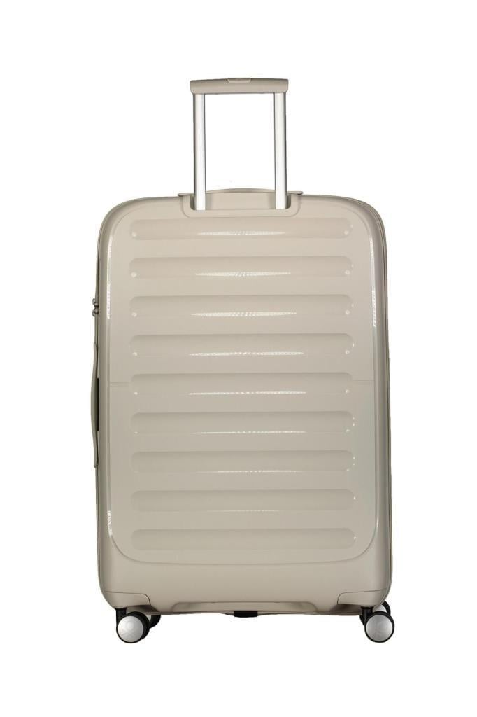 Benetton Büyük Boy %100 Polipropilen Valiz Bej Bnt1000
