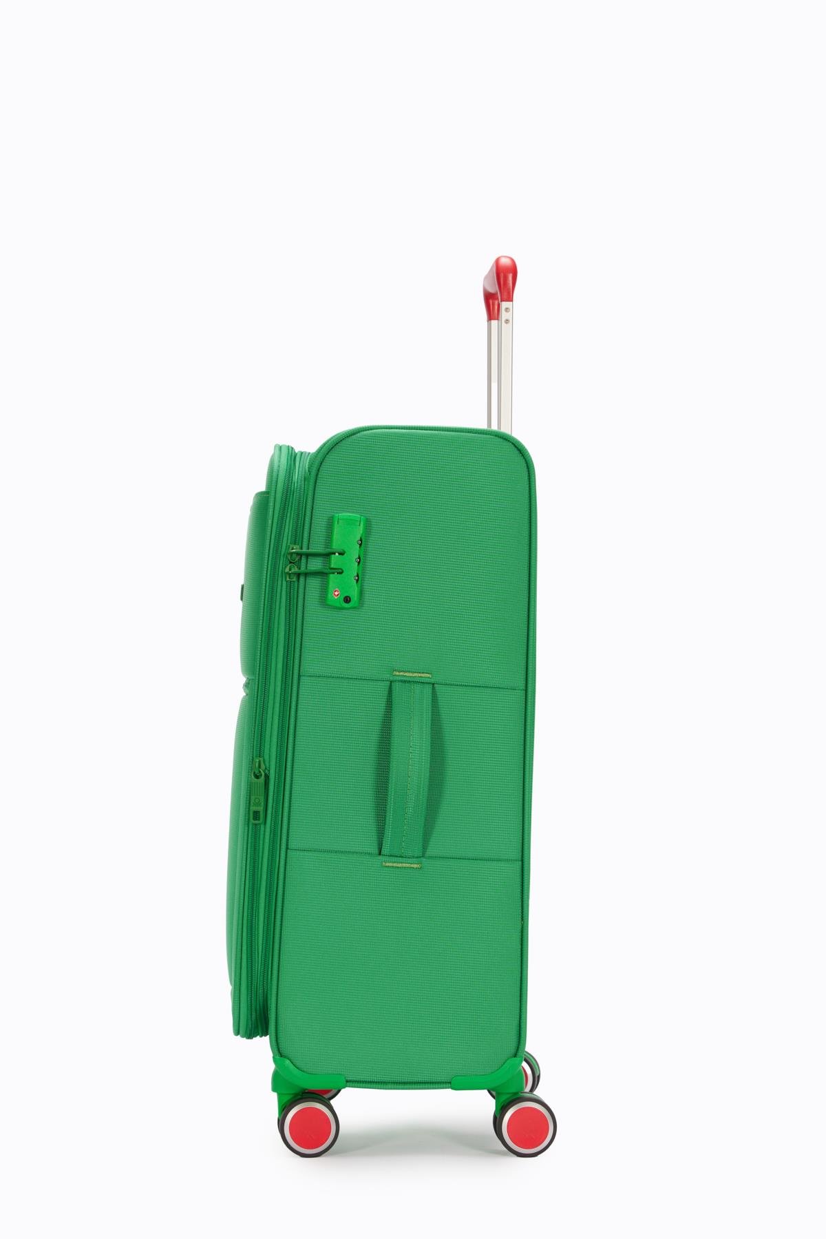 Benetton Büyük Boy Kumaş Valiz Yeşil Bnt2800