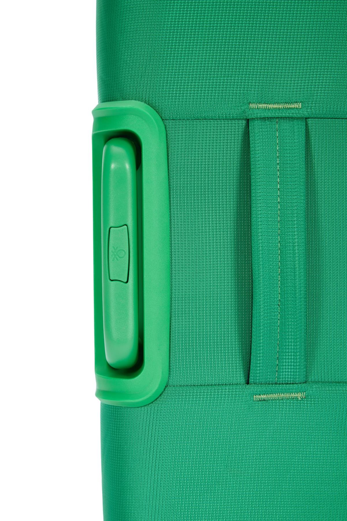 Benetton Büyük Boy Kumaş Valiz Yeşil Bnt2400