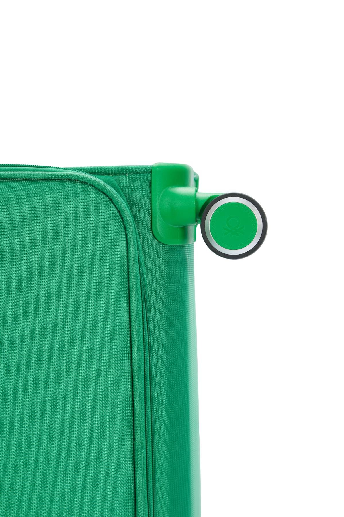 Benetton Büyük Boy Kumaş Valiz Yeşil Bnt2400