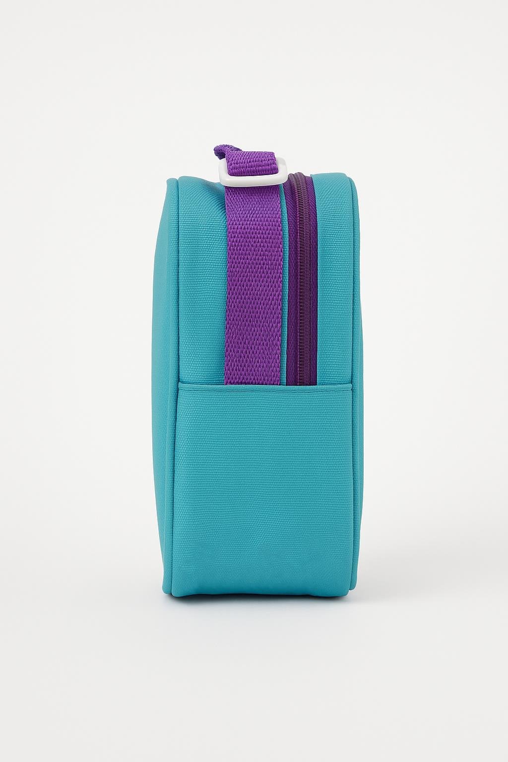 Benetton Gökkuşağı Desenli Okul Seti(Beslenme, Mavi Matara)