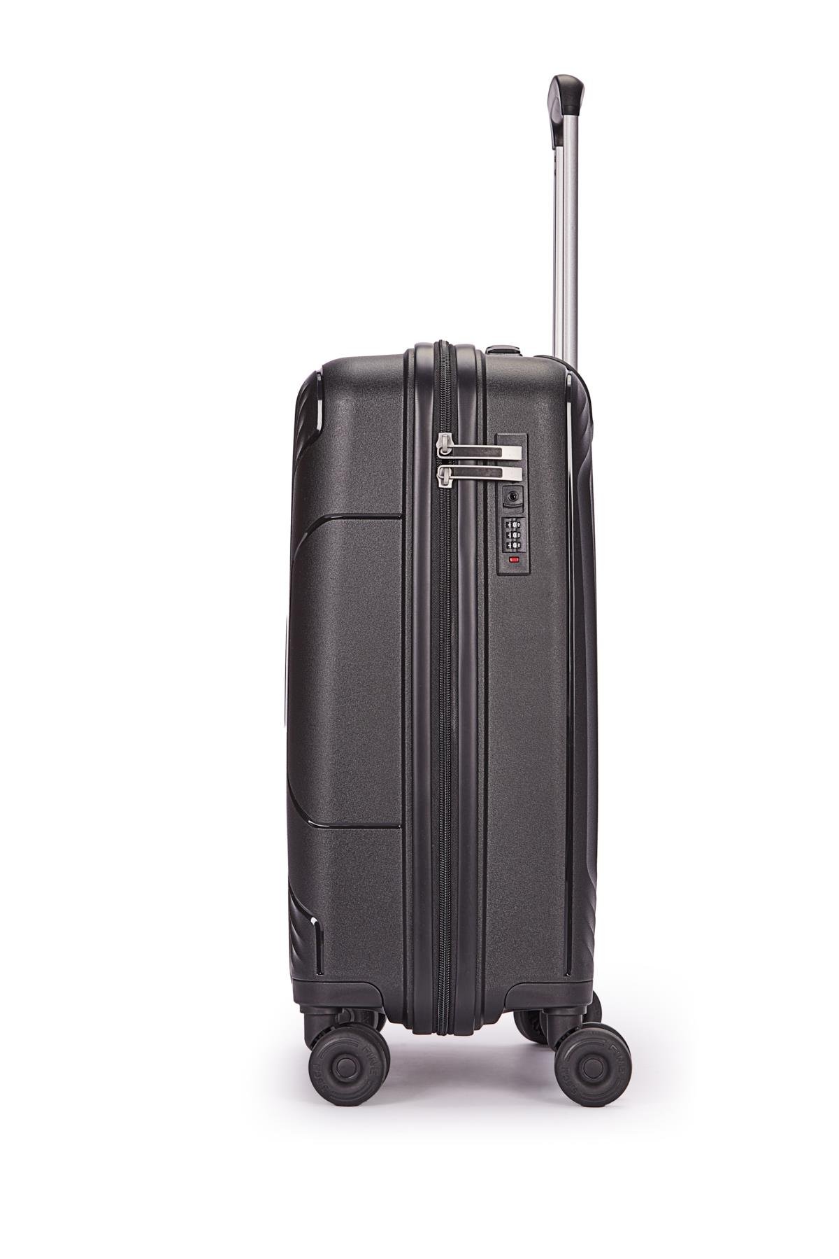 Benetton Kabin Boy %100 Polipropilen Valiz Siyah 14Bnt8001