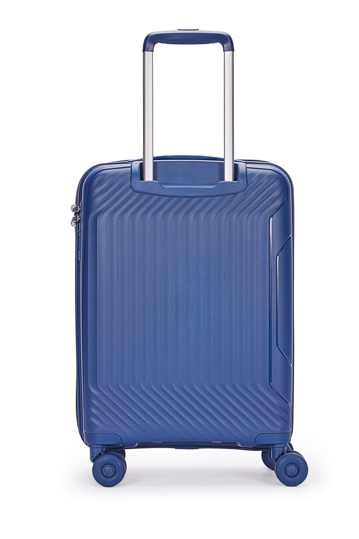 Benetton Kabin Boy %100 Polipropilen Valiz Koyu Mavi 14Bnt8001