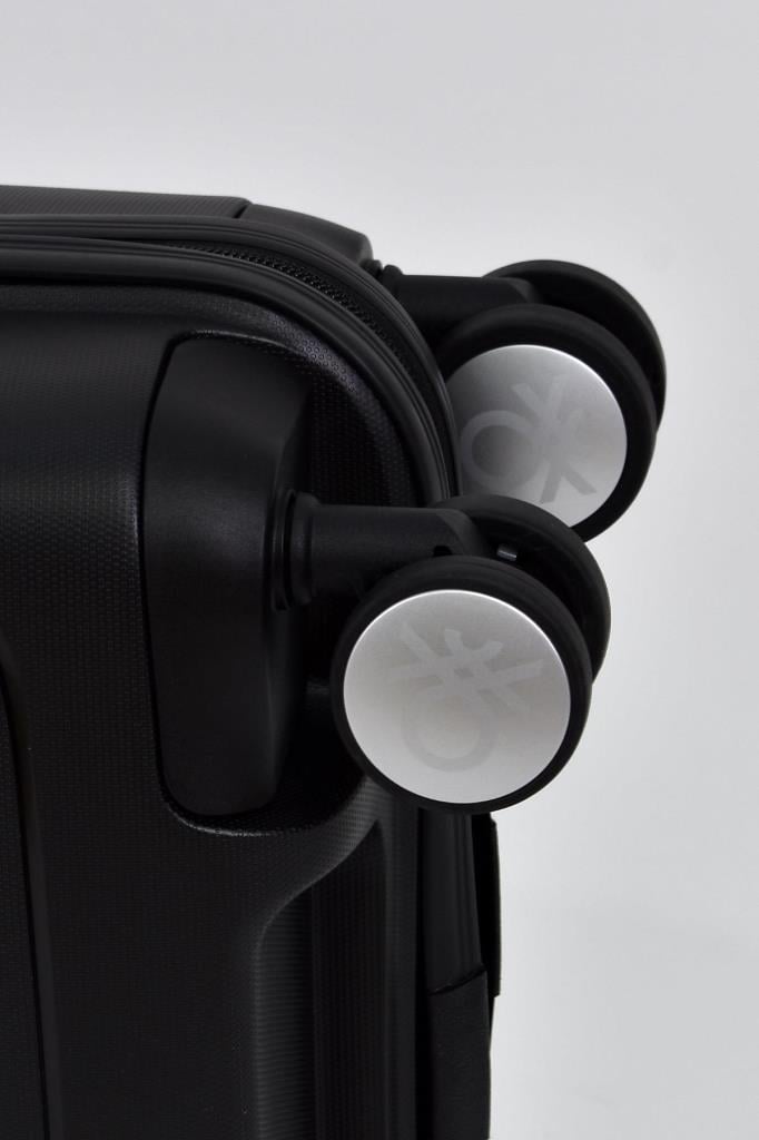 Benetton Kabin Boy %100 Polipropilen Valiz Siyah Bnt1000