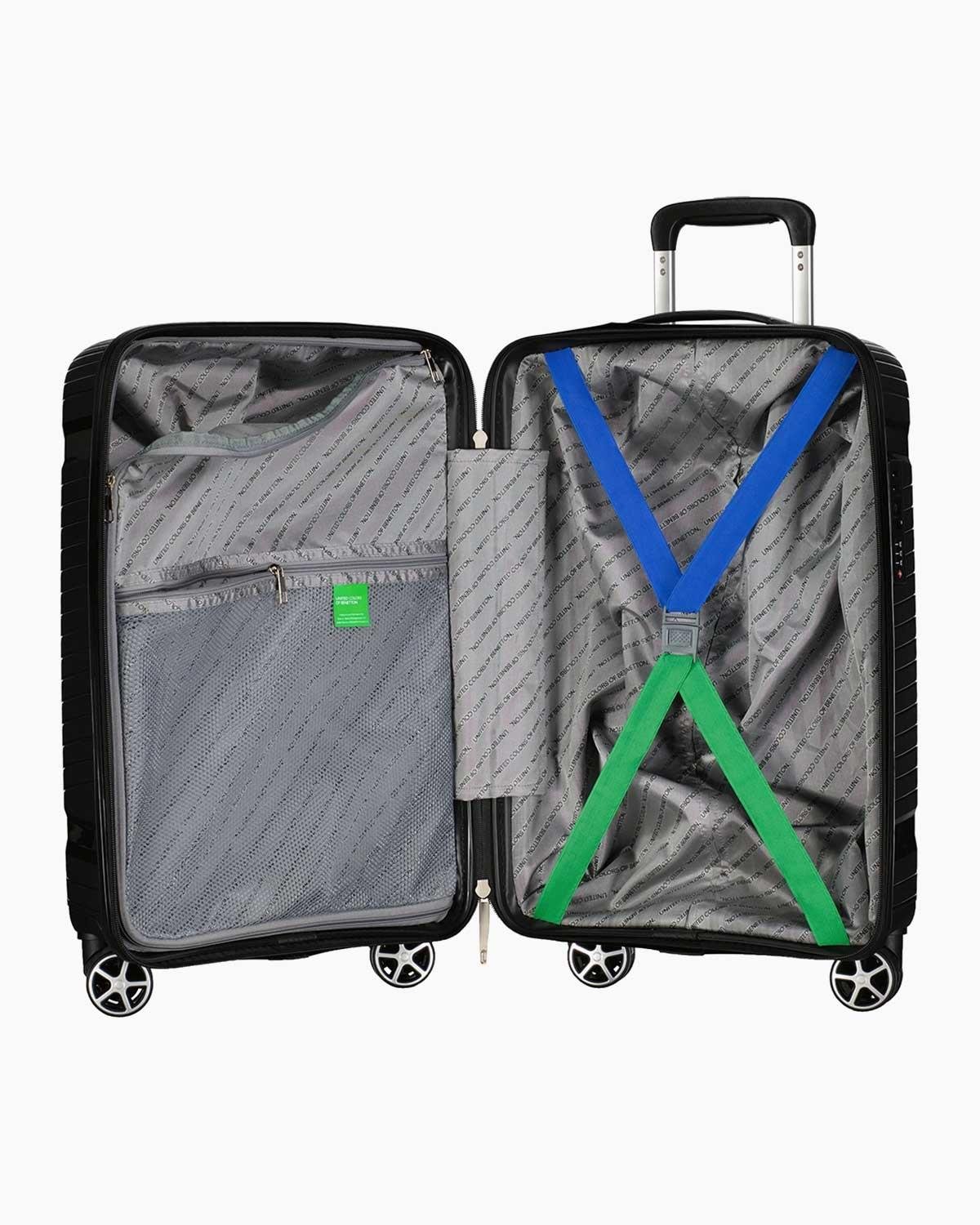 Benetton Kabin Boy %100 Polipropilen Valiz Siyah Bnt3000