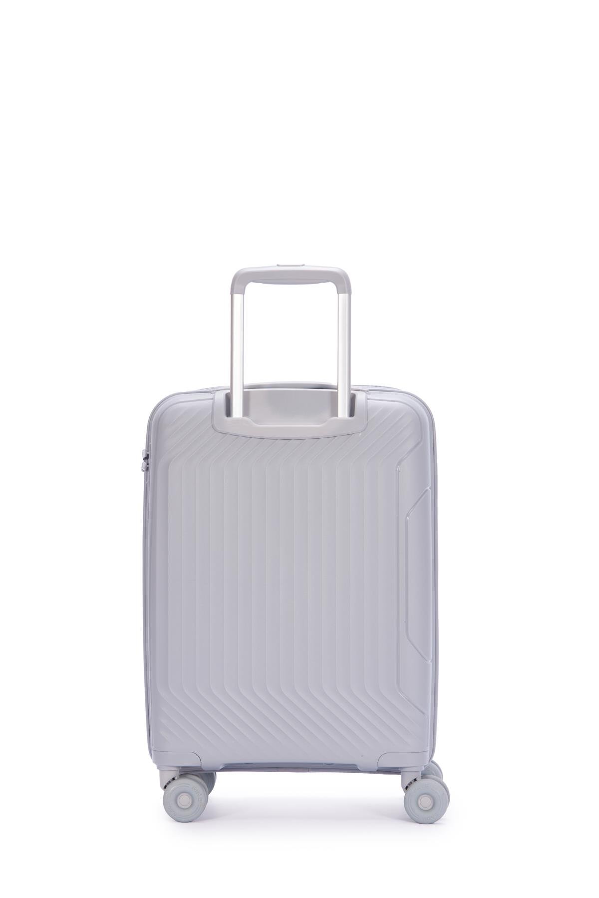 Benetton Kabin Boy %100 Polipropilen Valiz Açık Gri 14Bnt8001