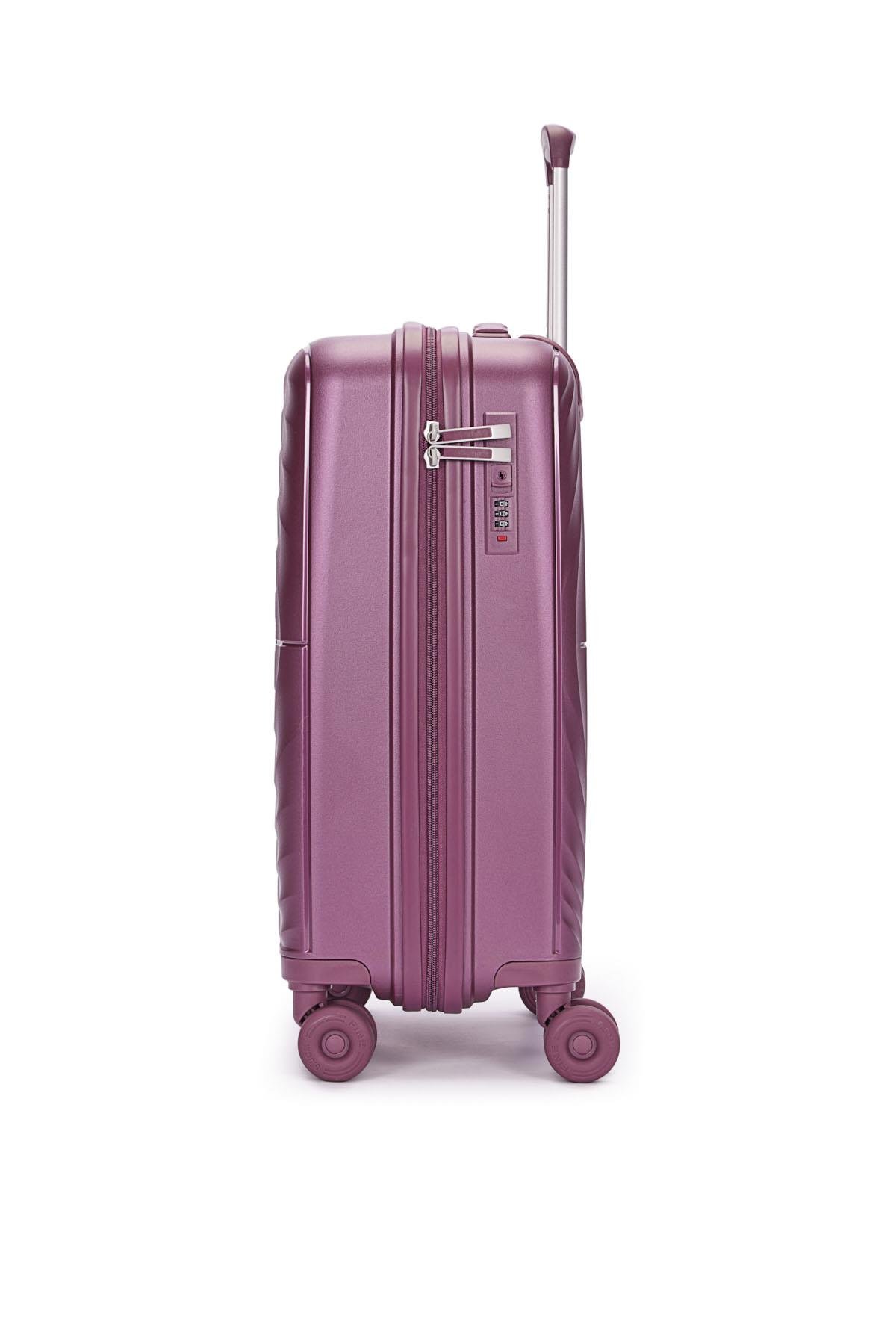 Benetton Kabin Boy %100 Polipropilen Valiz Bordo 14Bnt8002