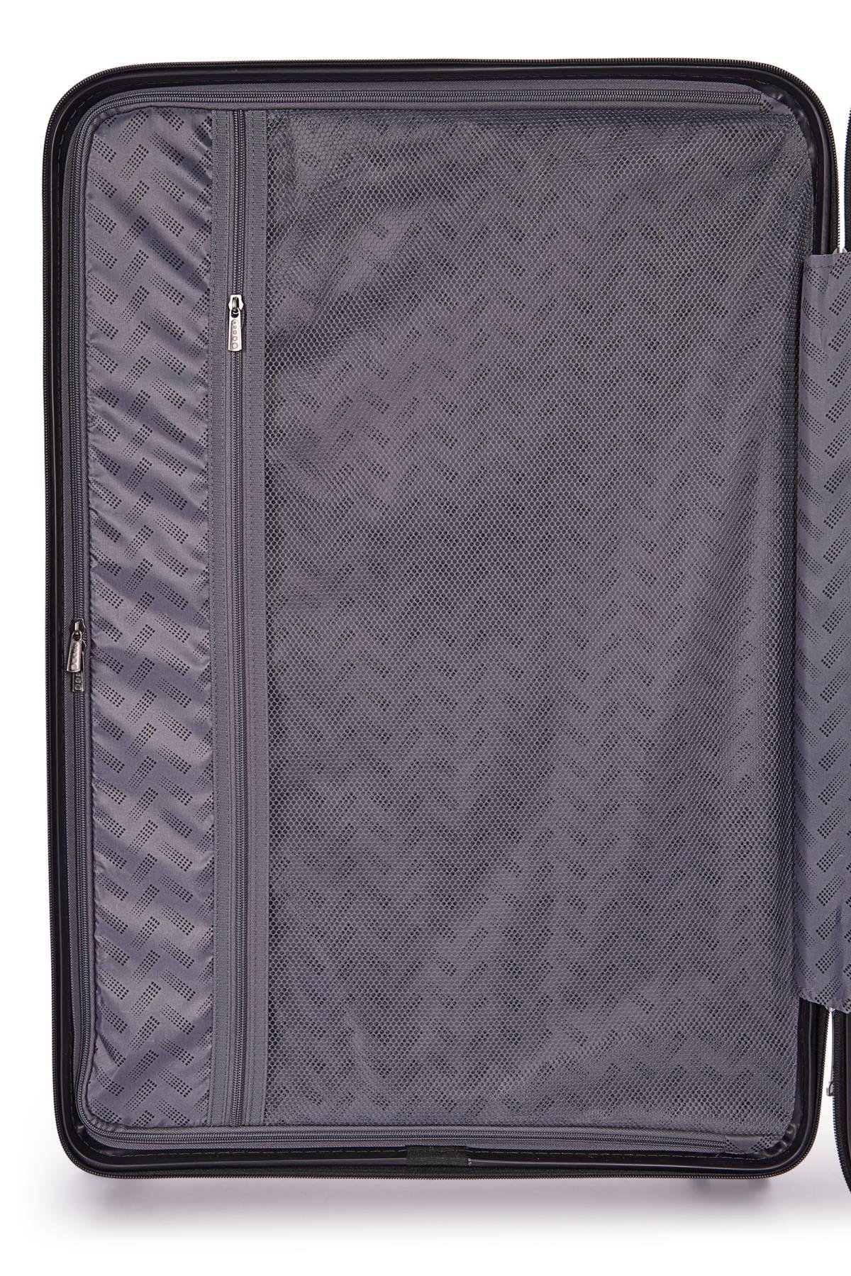 Benetton Kabin Boy %100 Polipropilen Valiz Siyah 14Bnt8001