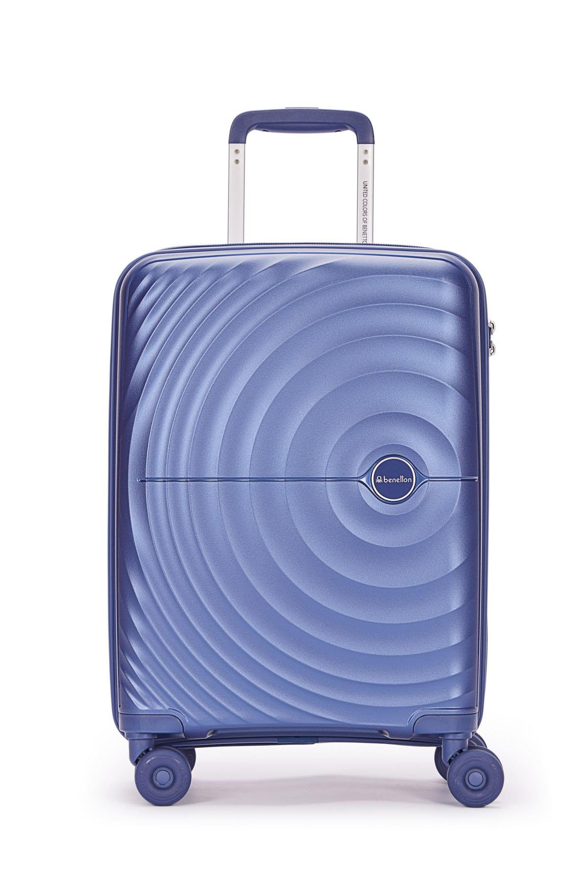 Benetton Kabin Boy %100 Polipropilen Valiz Mavi 14Bnt8002