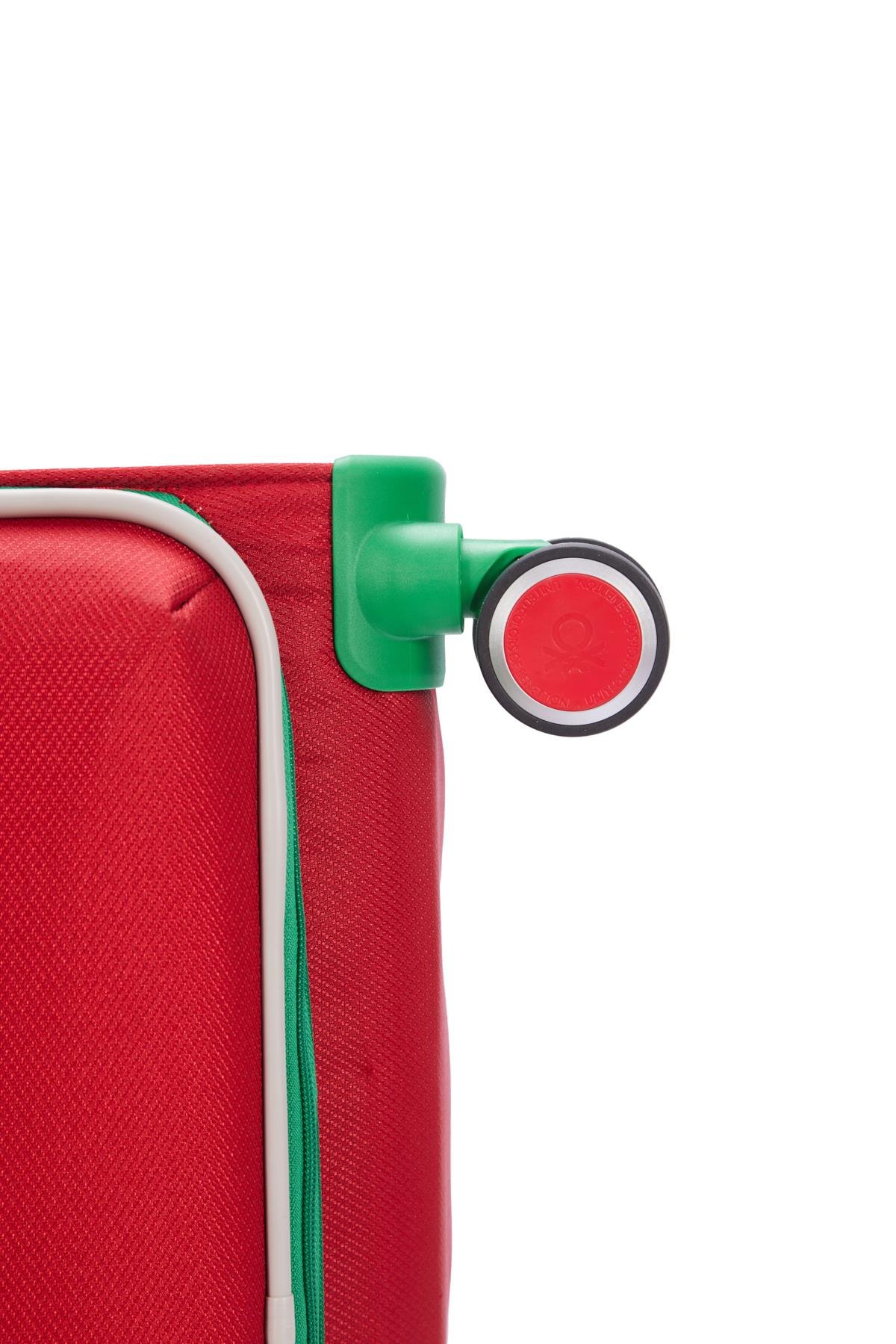 Benetton Kabin Boy Kumaş Valiz Kırmızı Bnt2200