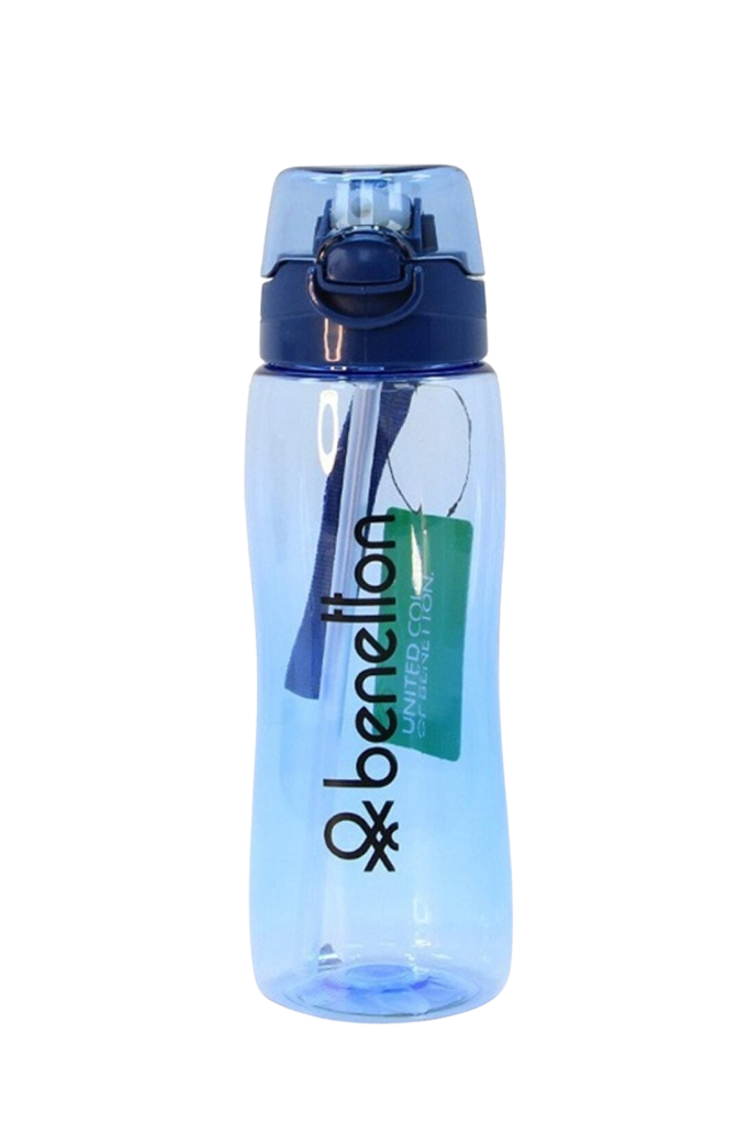 Benetton Matara Suluk Kilitli Kapak Tritan 700 ml Mavi
