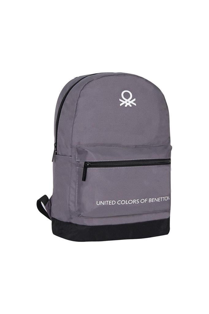 Benetton Okul Sırt Çantası Gri 70417