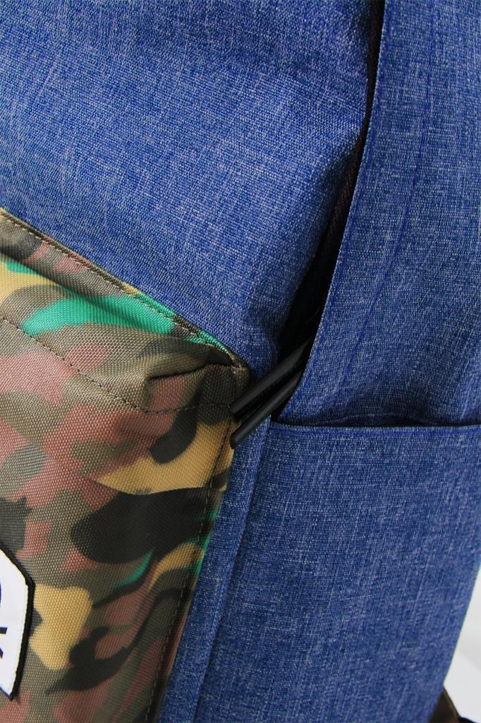 Benetton Okul Sırt Çantası Lacivert Kamuflaj