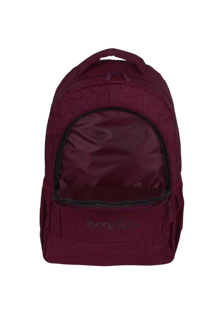 Benetton Okul Sırt Çantası Mor 70017