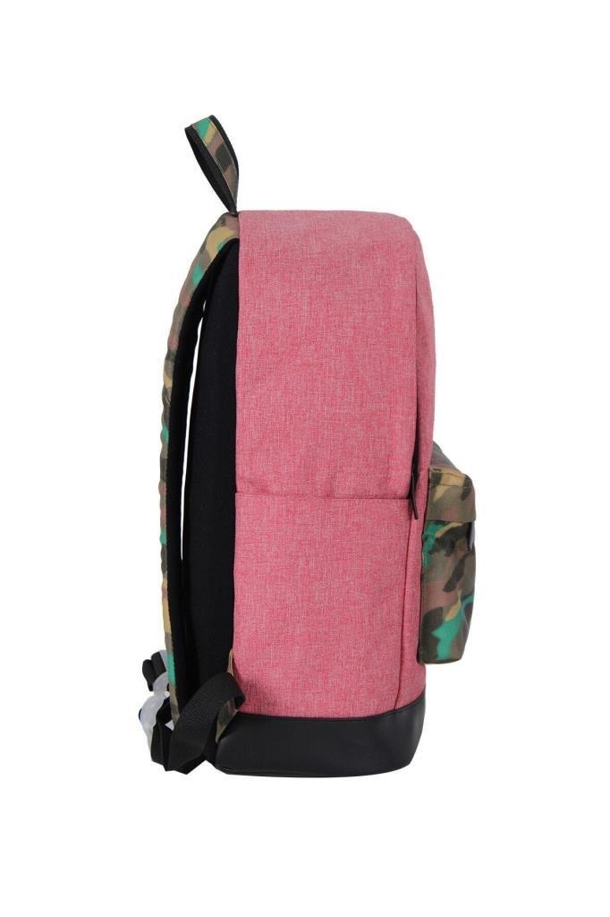 Benetton Okul Sırt Çantası Pembe Kamuflaj