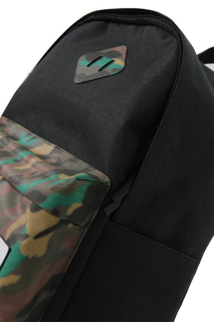 Benetton Okul Sırt Çantası Siyah Kamuflaj