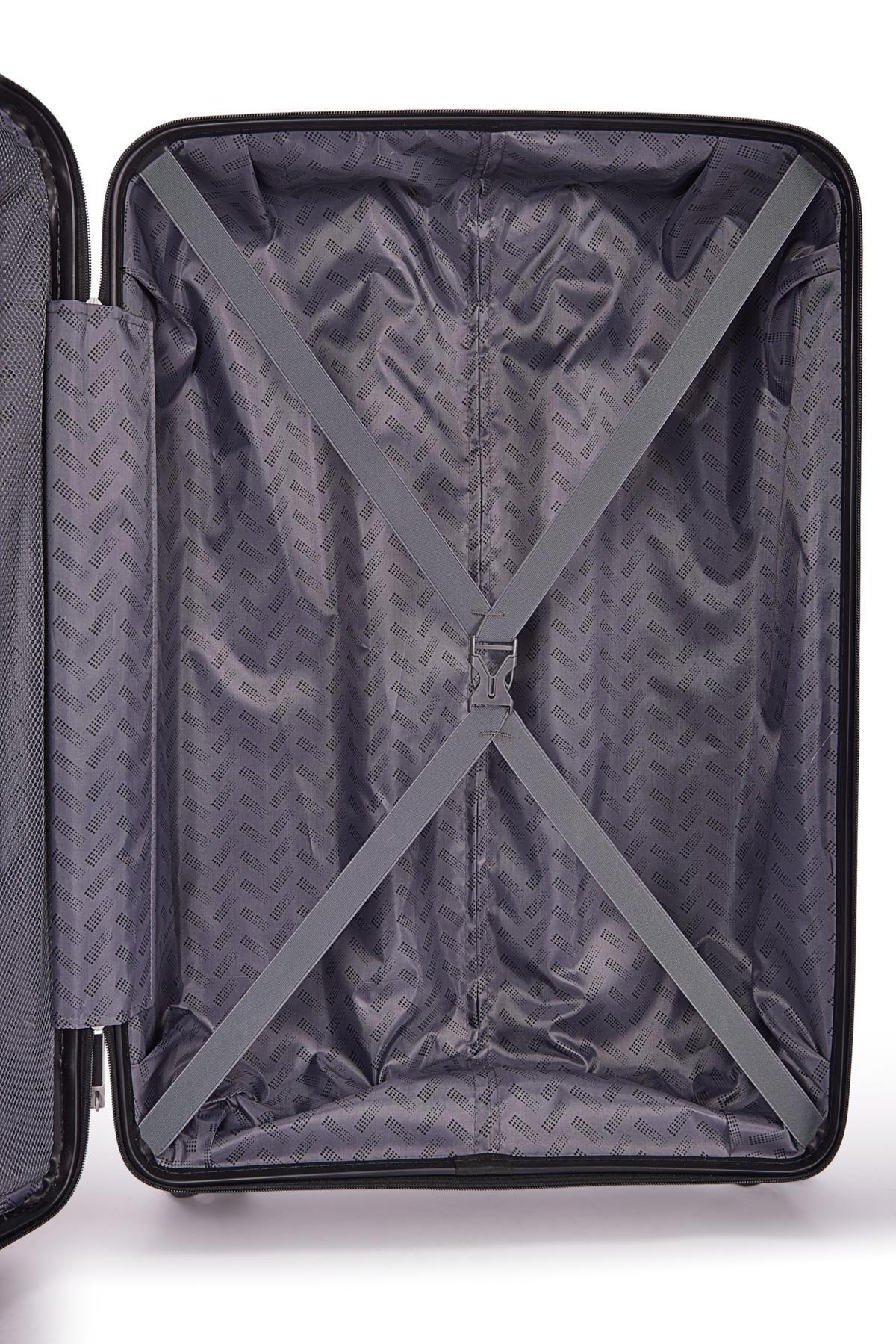 Benetton Orta Boy %100 Polipropilen Valiz Siyah 14Bnt8001