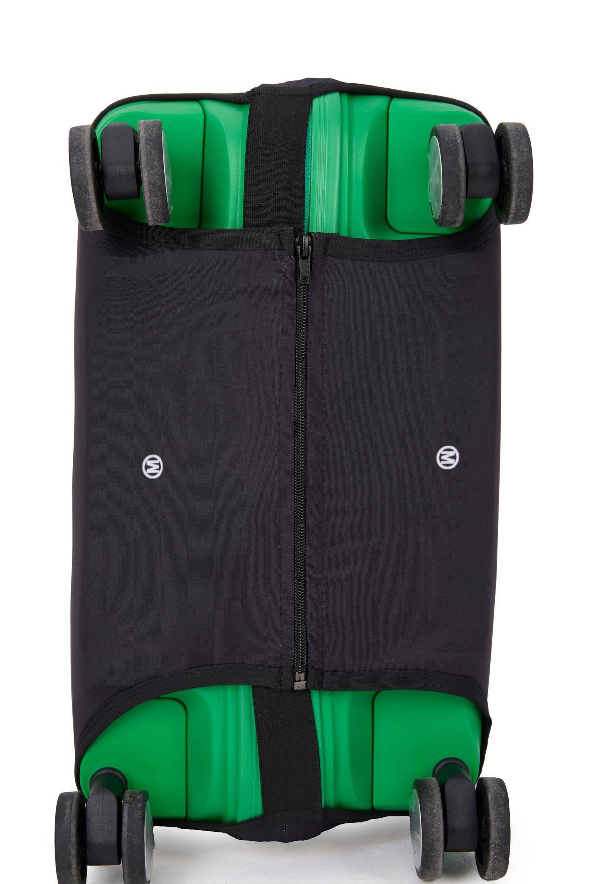 Benetton Orta Boy Valiz Kılıfı Siyah 14BNT100-KLF-02