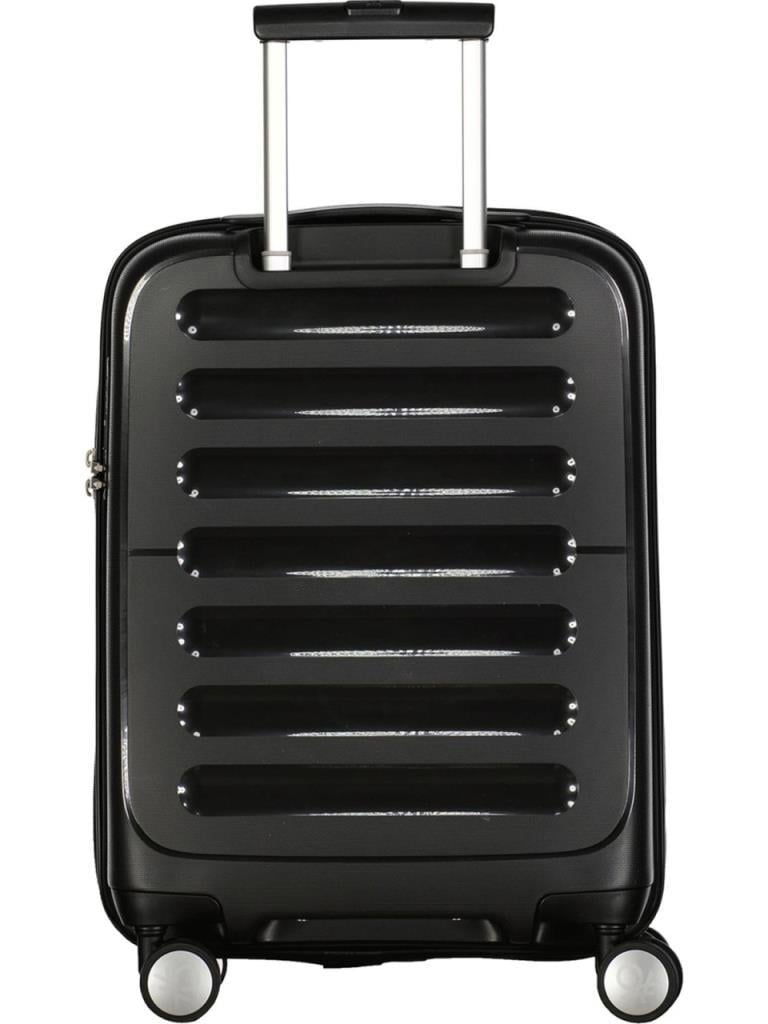 Benetton Polipropilen Kırılmaz 3'lü Valiz Seti Siyah BNT1000