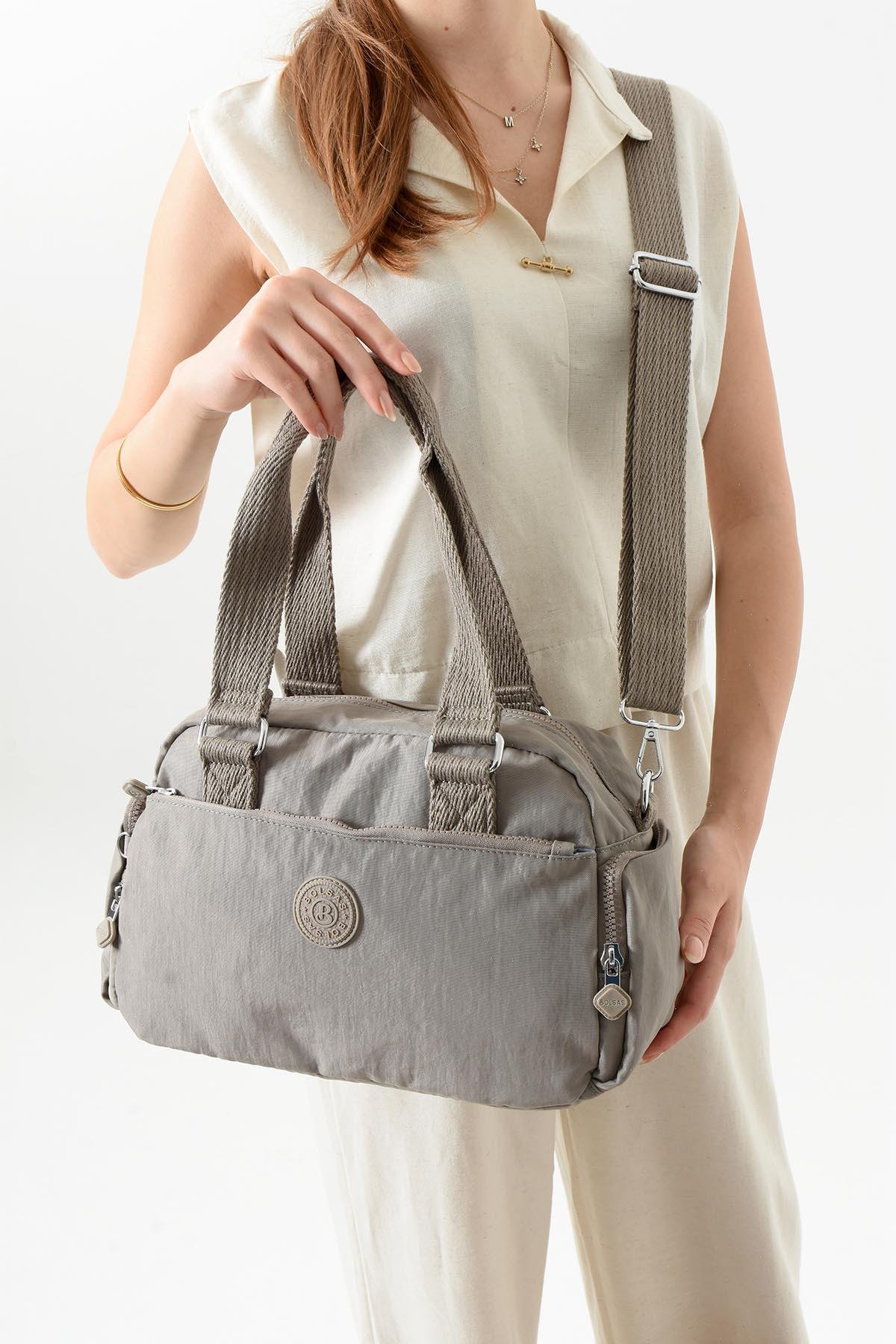 Bolsas Çapraz Askılı Kadın Çanta Kum 1070