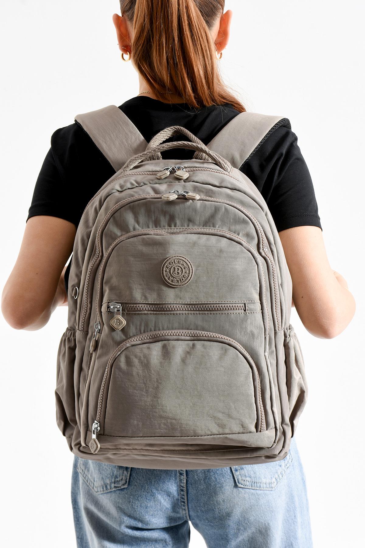 Bolsas Kadın Okul Sırt Çanta Kum 1087