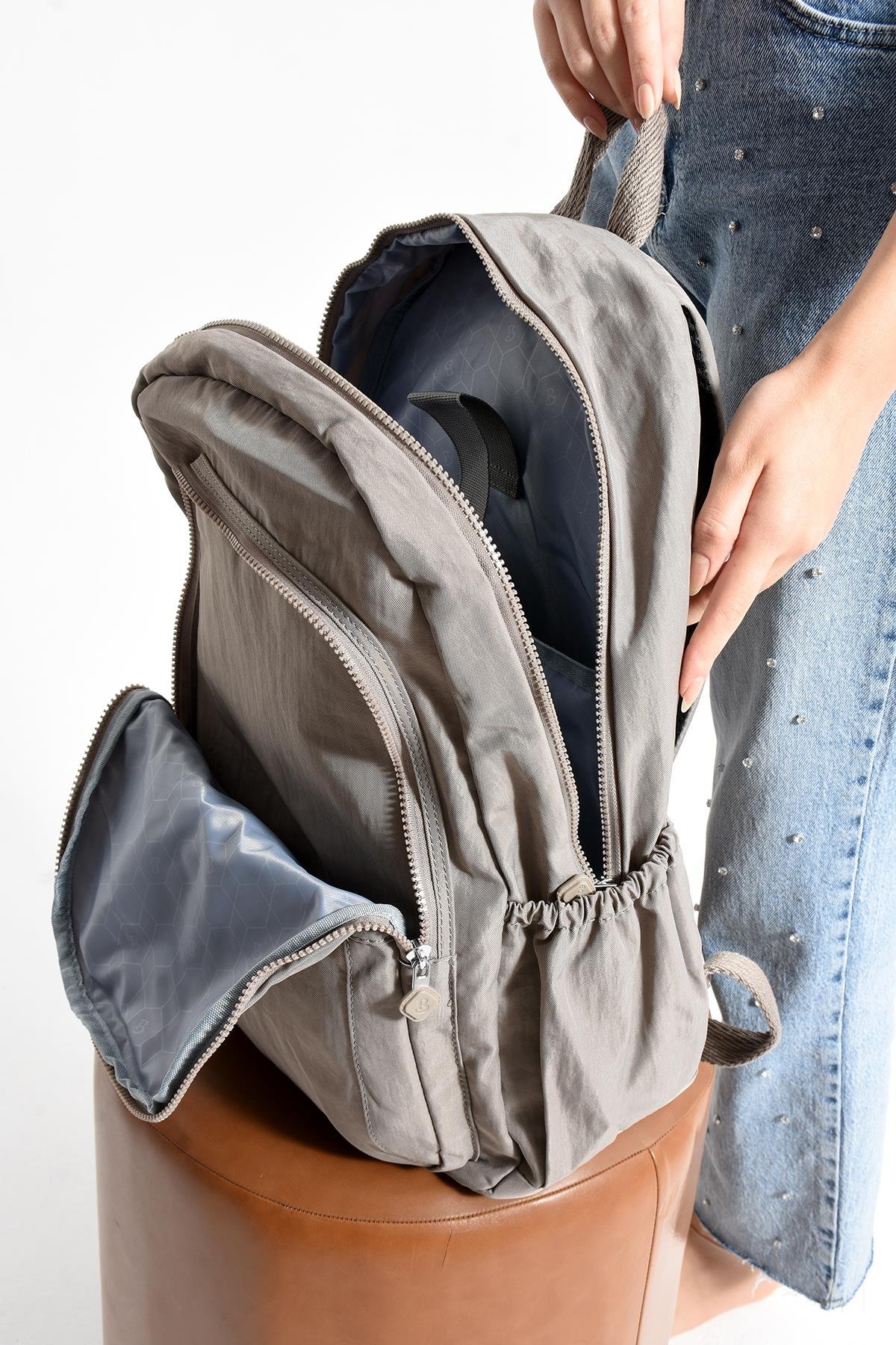 Bolsas Kadın Okul Sırt Çanta Kum 1090