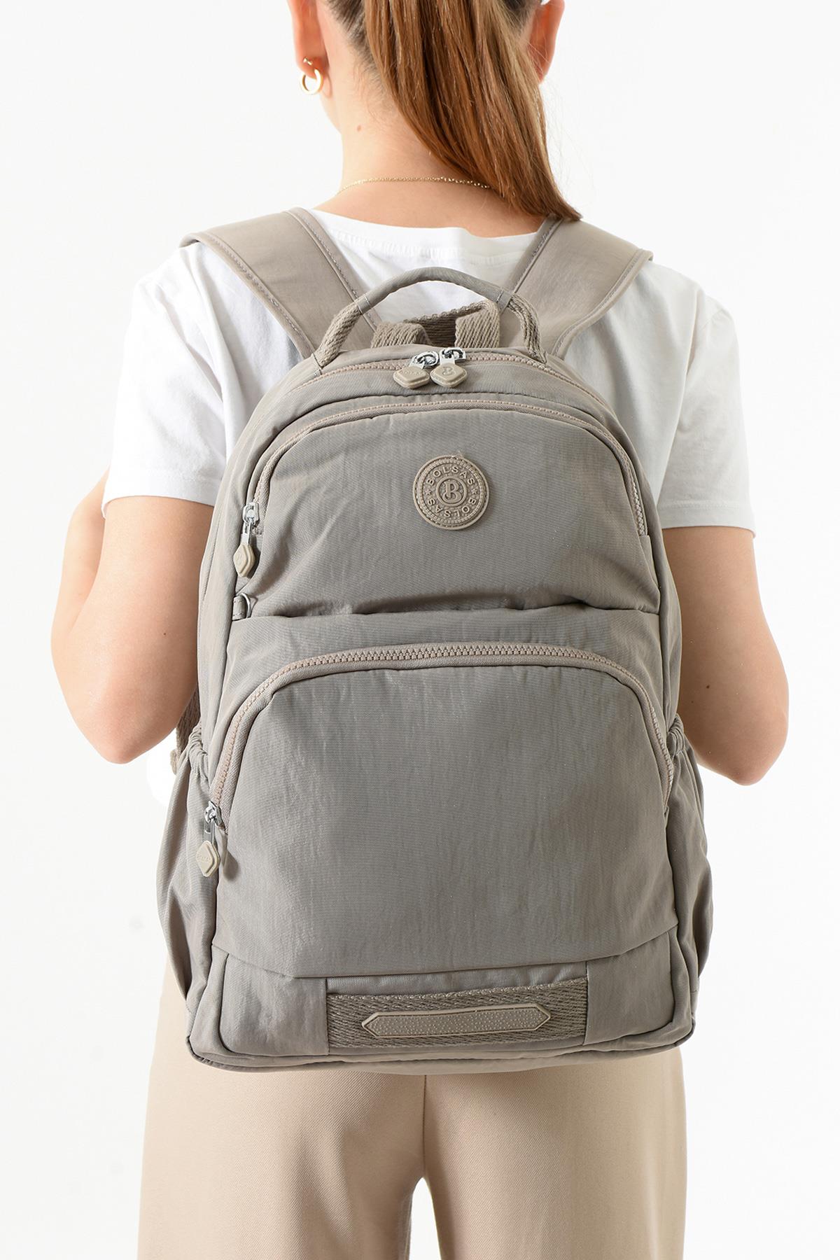 Bolsas Kadın Okul Sırt Çanta Kum 1093