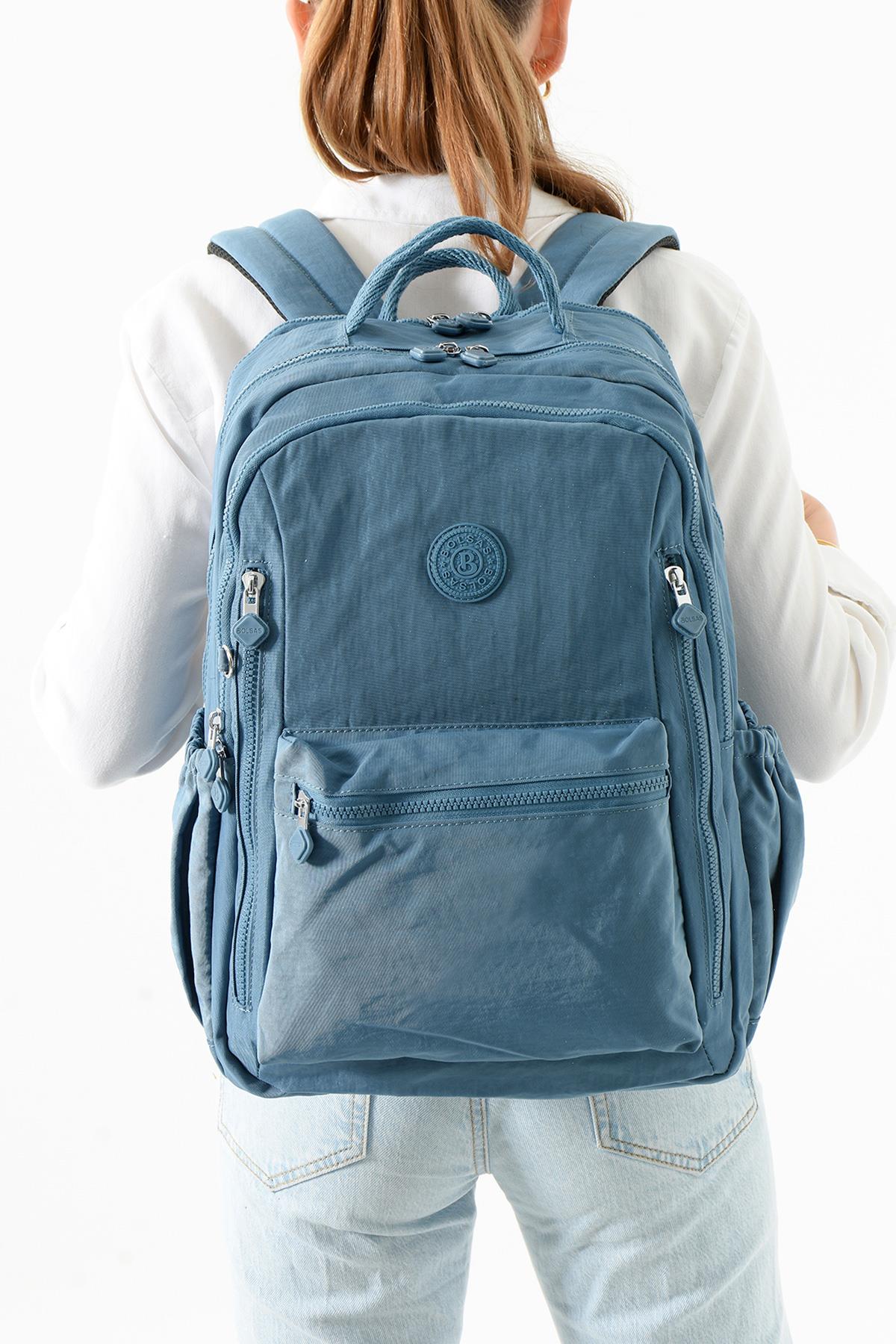 Bolsas Kadın Okul Sırt Çanta Mavi 1091