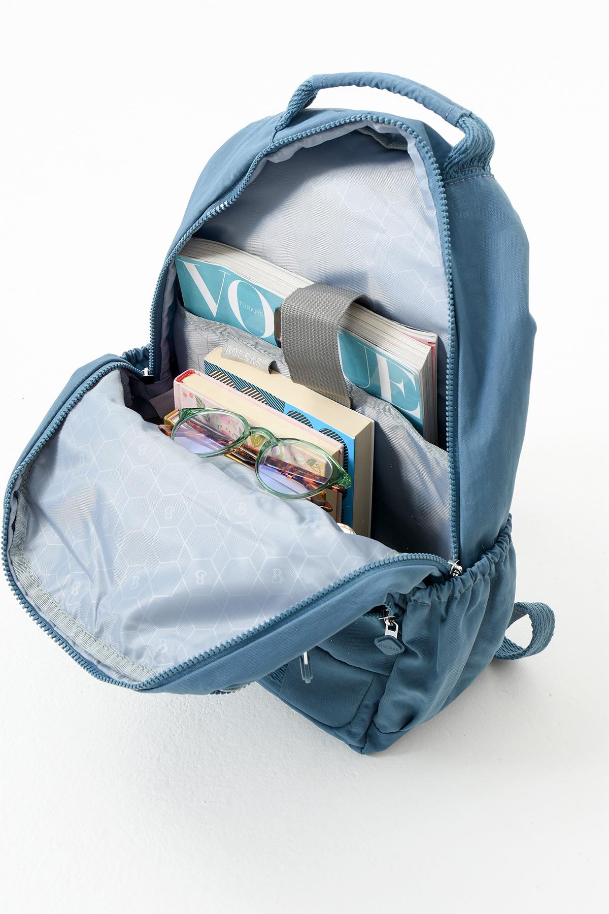 Bolsas Kadın Okul Sırt Çanta Mavi 1093