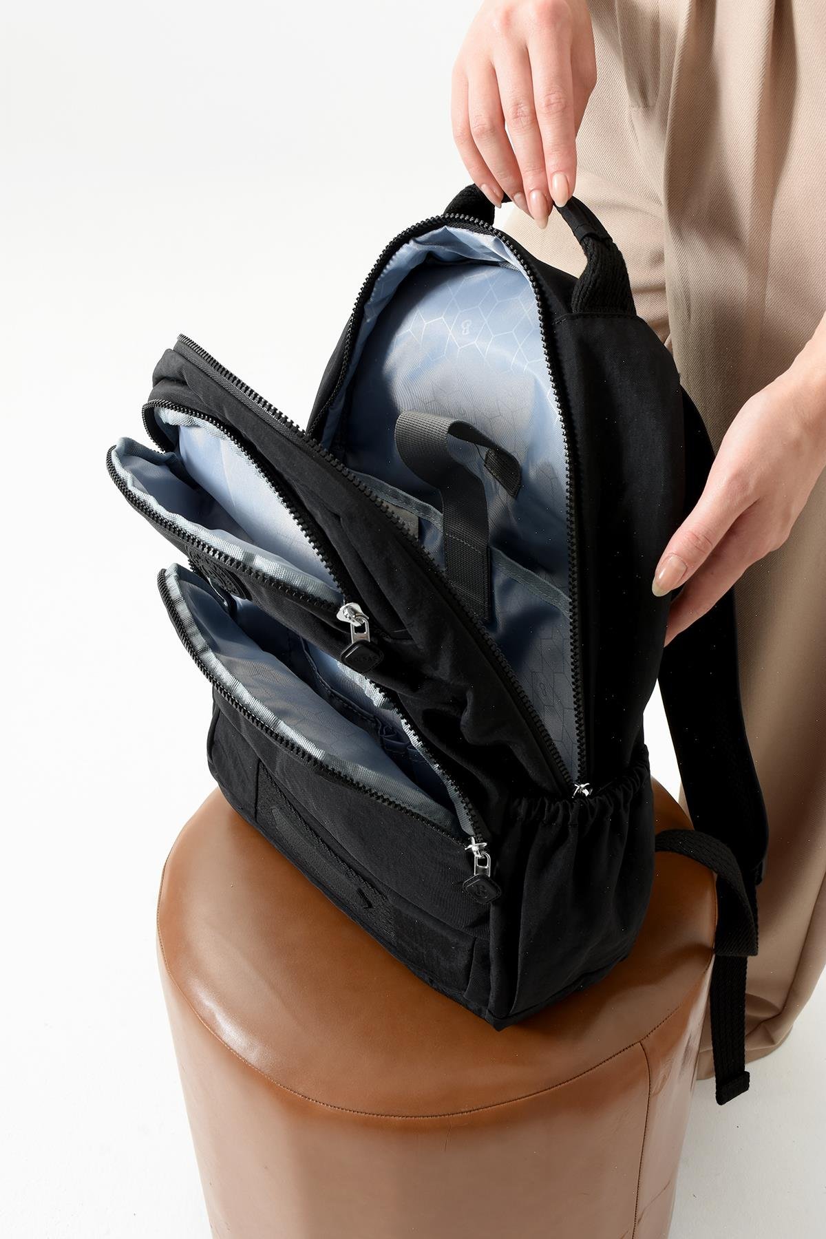 Bolsas Kadın Okul Sırt Çanta Siyah 1093