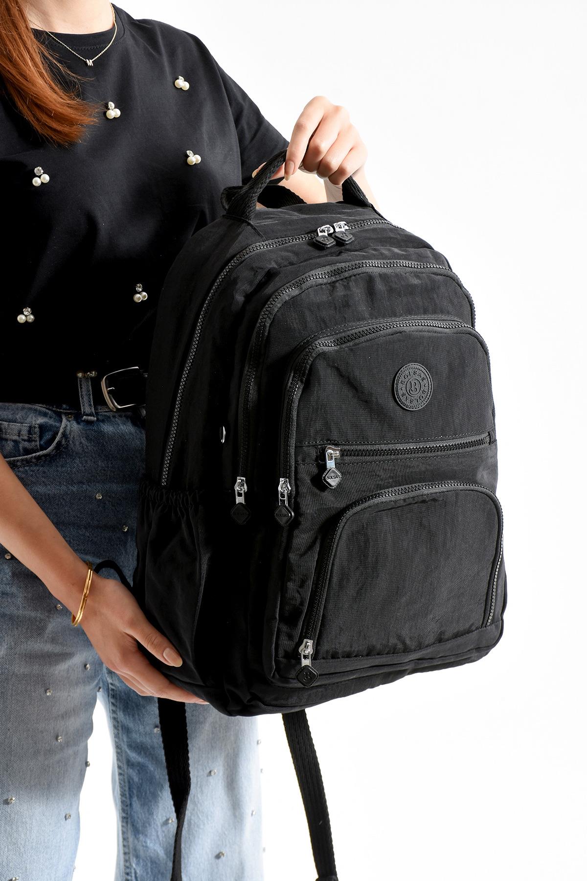 Bolsas Kadın Okul Sırt Çanta Siyah 1096