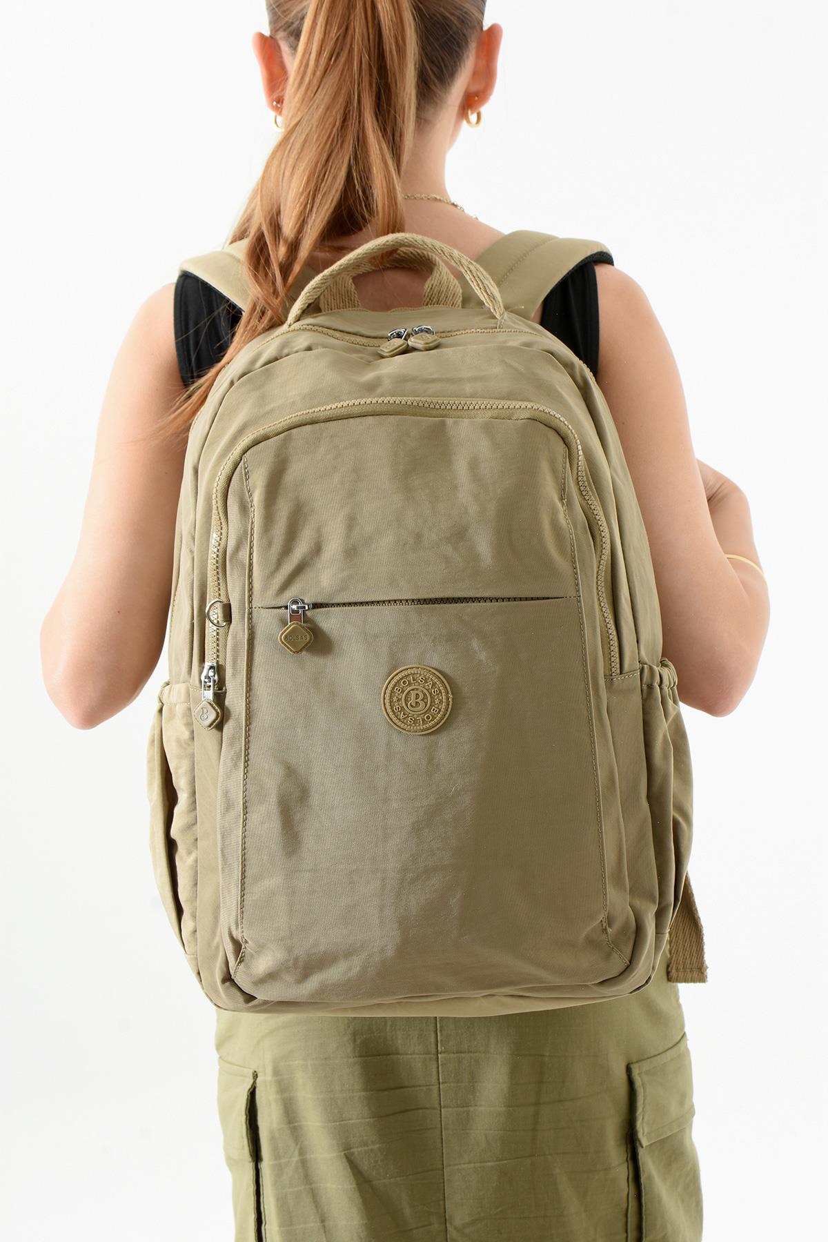 Bolsas Kadın Okul Sırt Çanta Vizon 1092