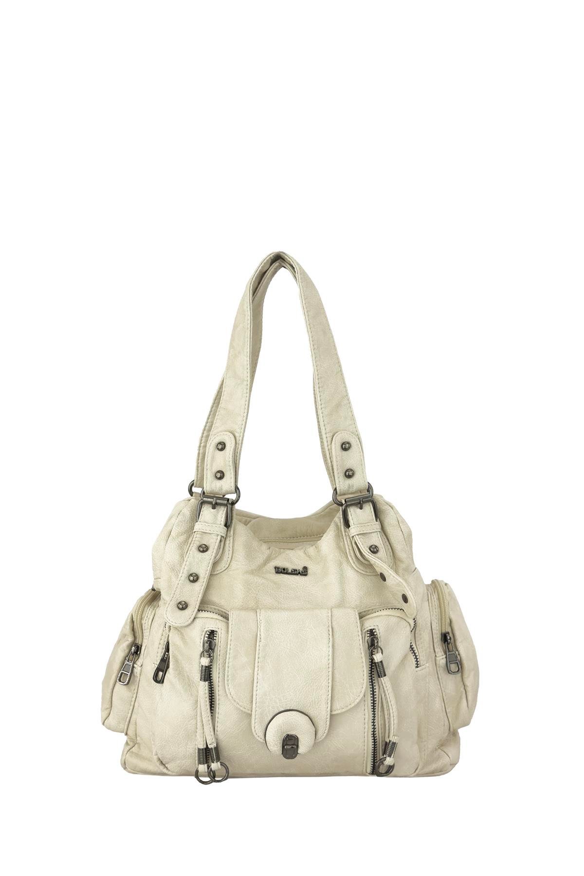 Bolsas Kadın Omuz Çanta Bej 1034