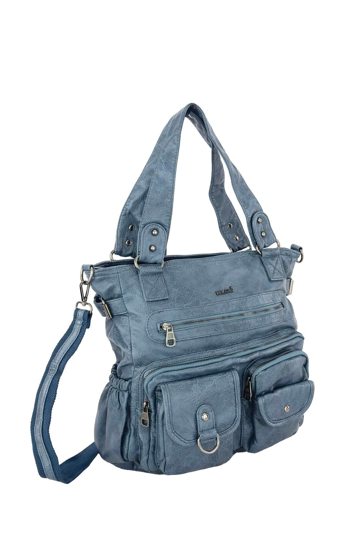 Bolsas Kadın Omuz Çanta Mavi 1035