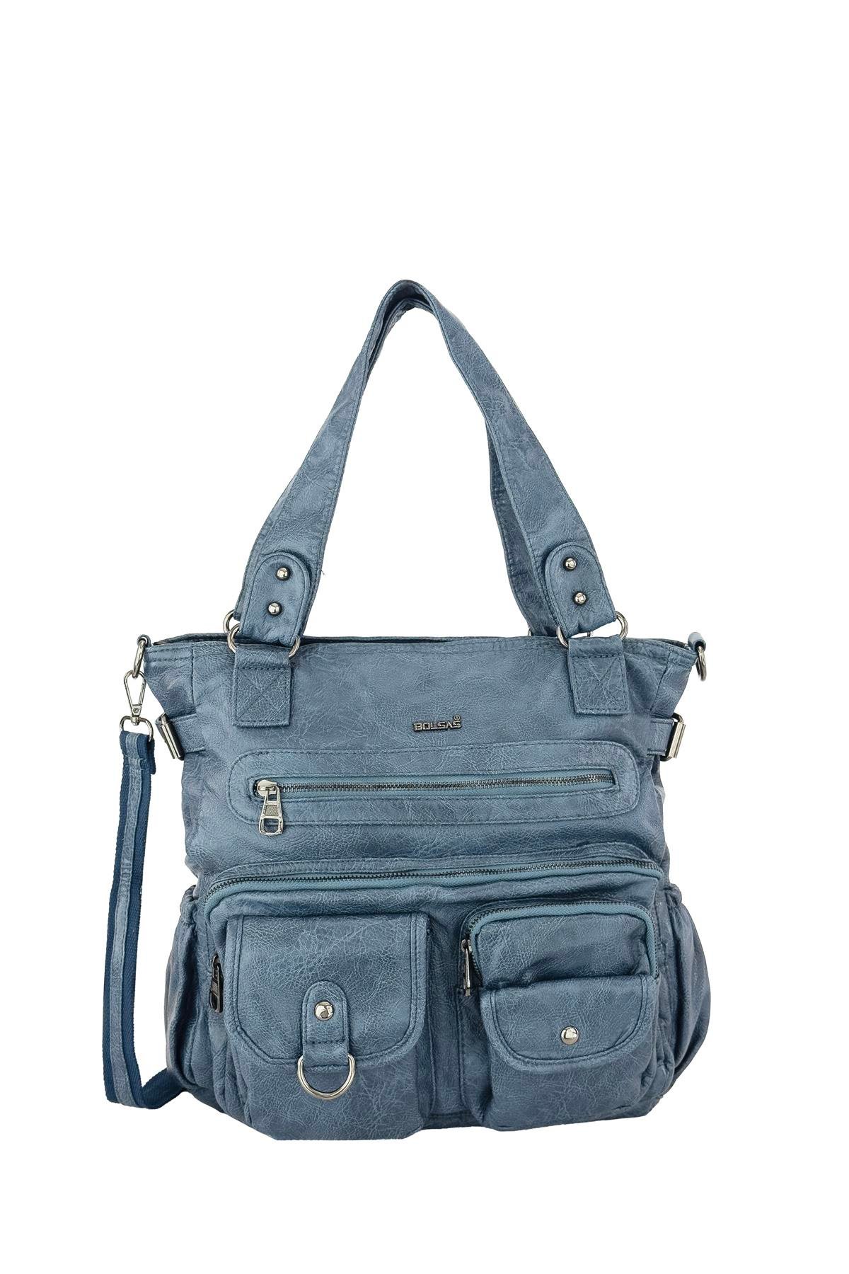 Bolsas Kadın Omuz Çanta Mavi 1035