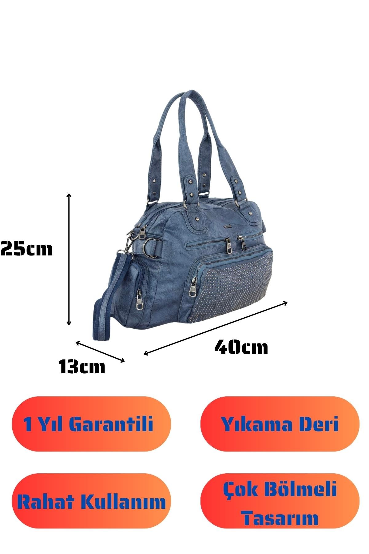 Bolsas Kadın Omuz Çanta Mavi 1036