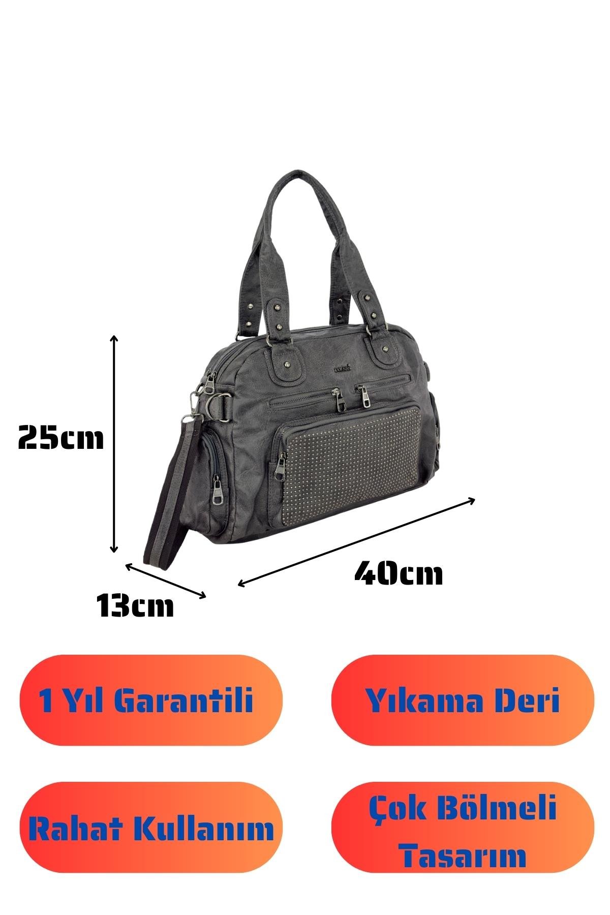 Bolsas Kadın Omuz Çanta Platin 1036