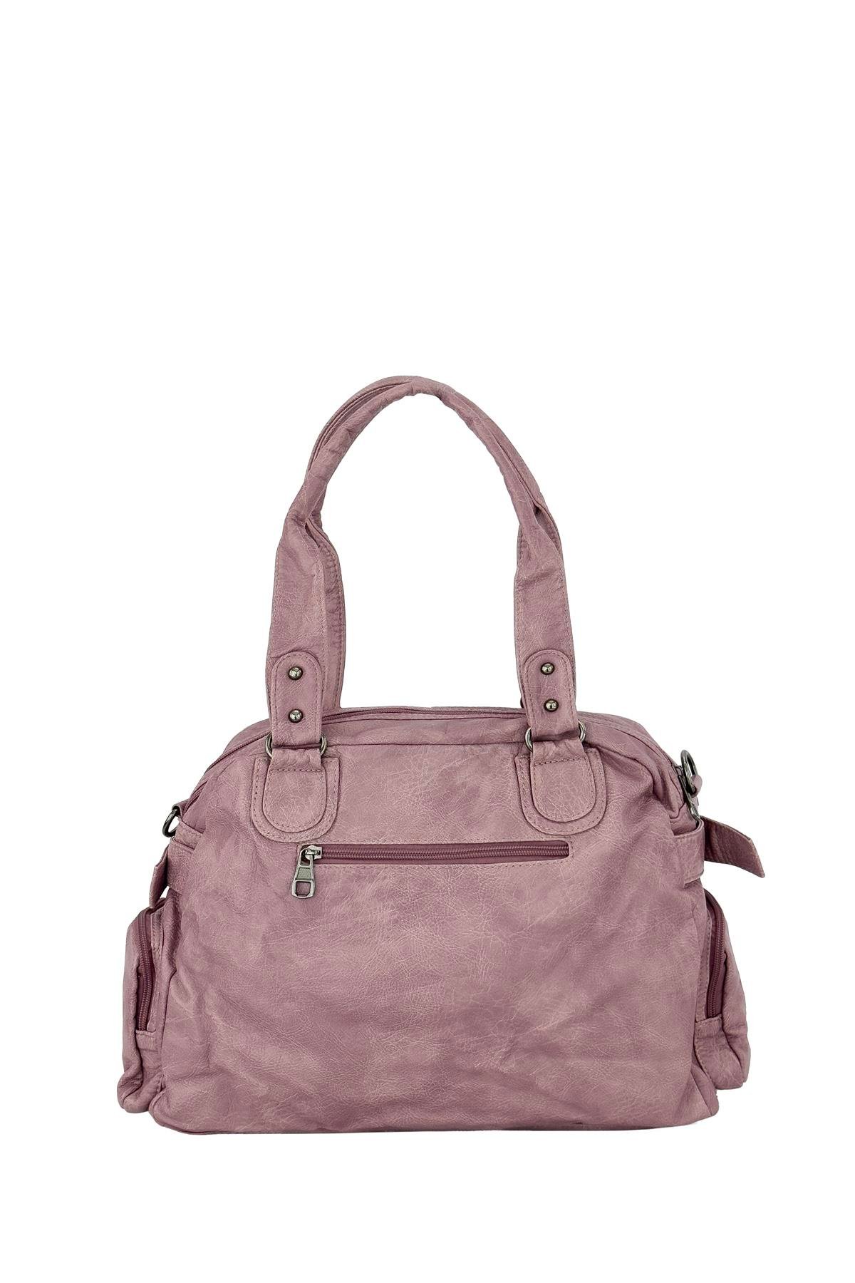 Bolsas Kadın Omuz Çanta Pudra 1036