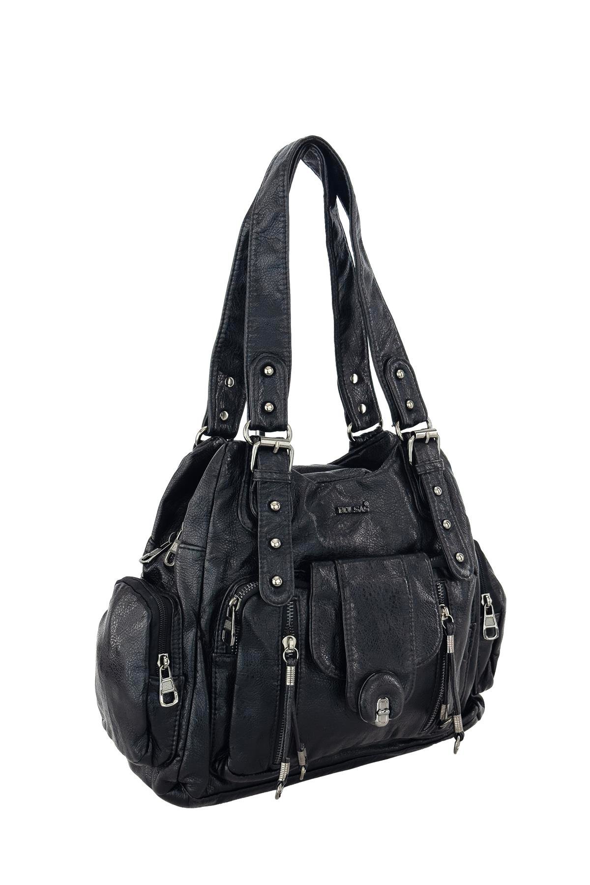 Bolsas Kadın Omuz Çanta Siyah 1034