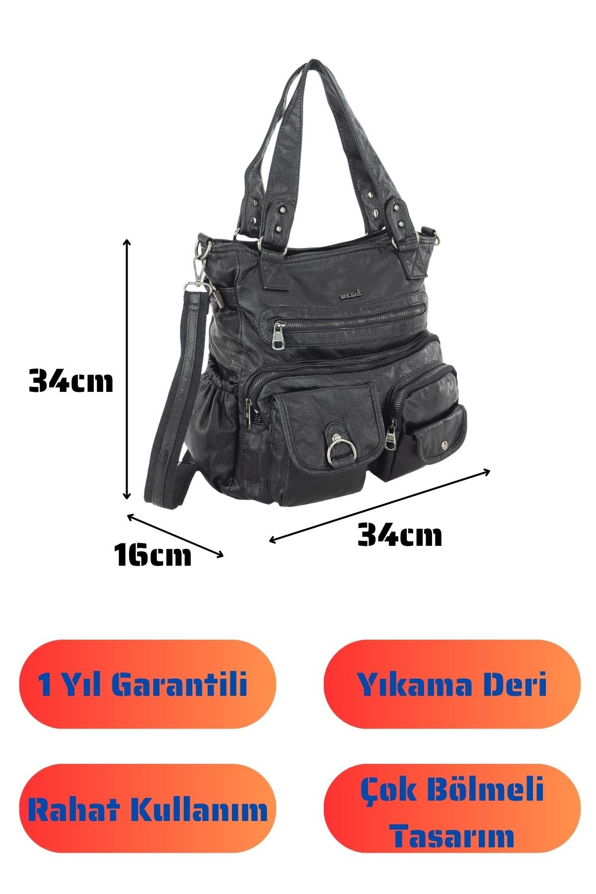 Bolsas Kadın Omuz Çanta Siyah 1035
