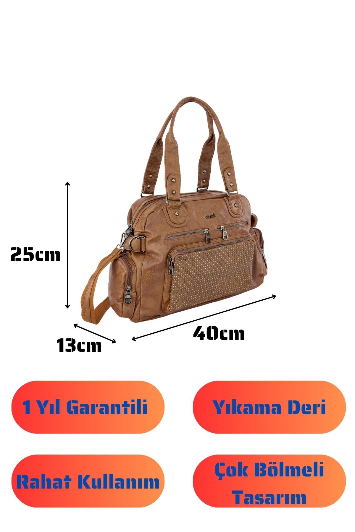 Bolsas Kadın Omuz Çanta Taba 1036