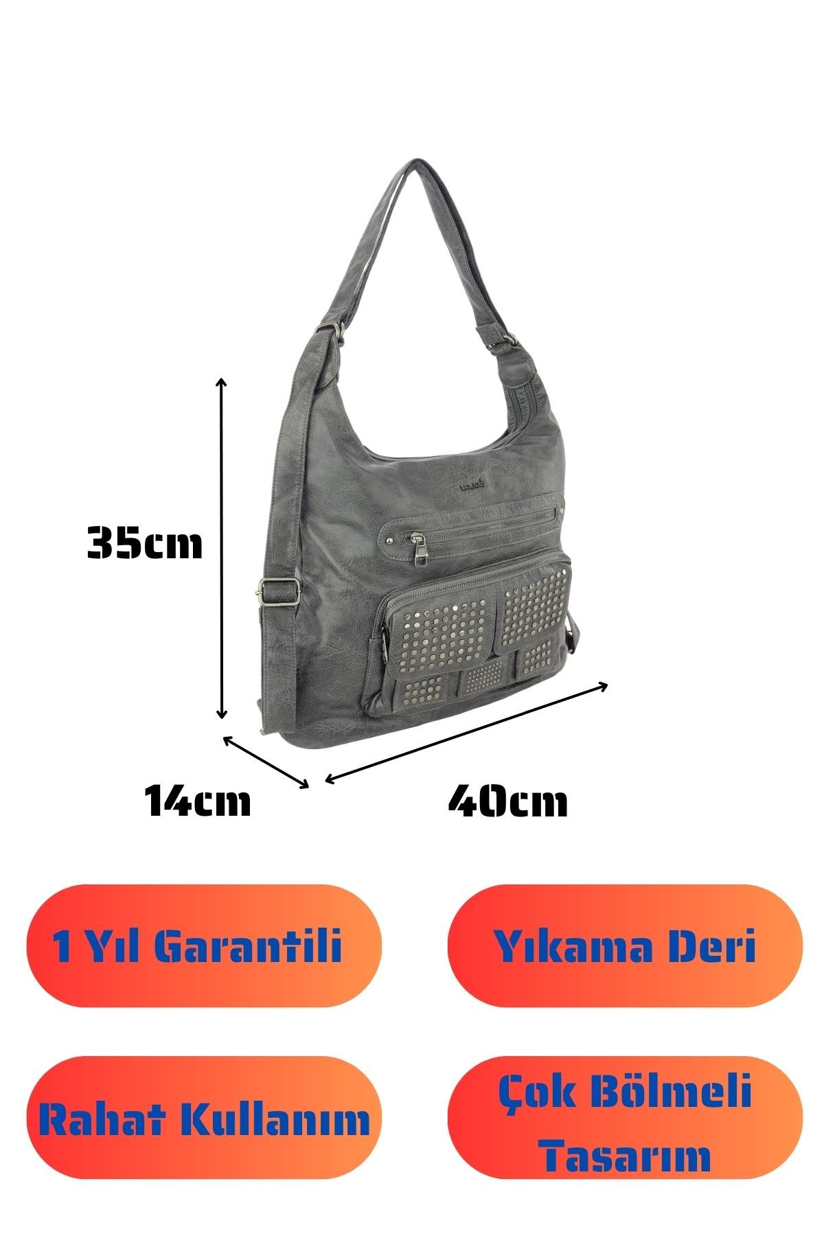 Bolsas Kadın Omuz ve Sırt  Çanta Platin 1033
