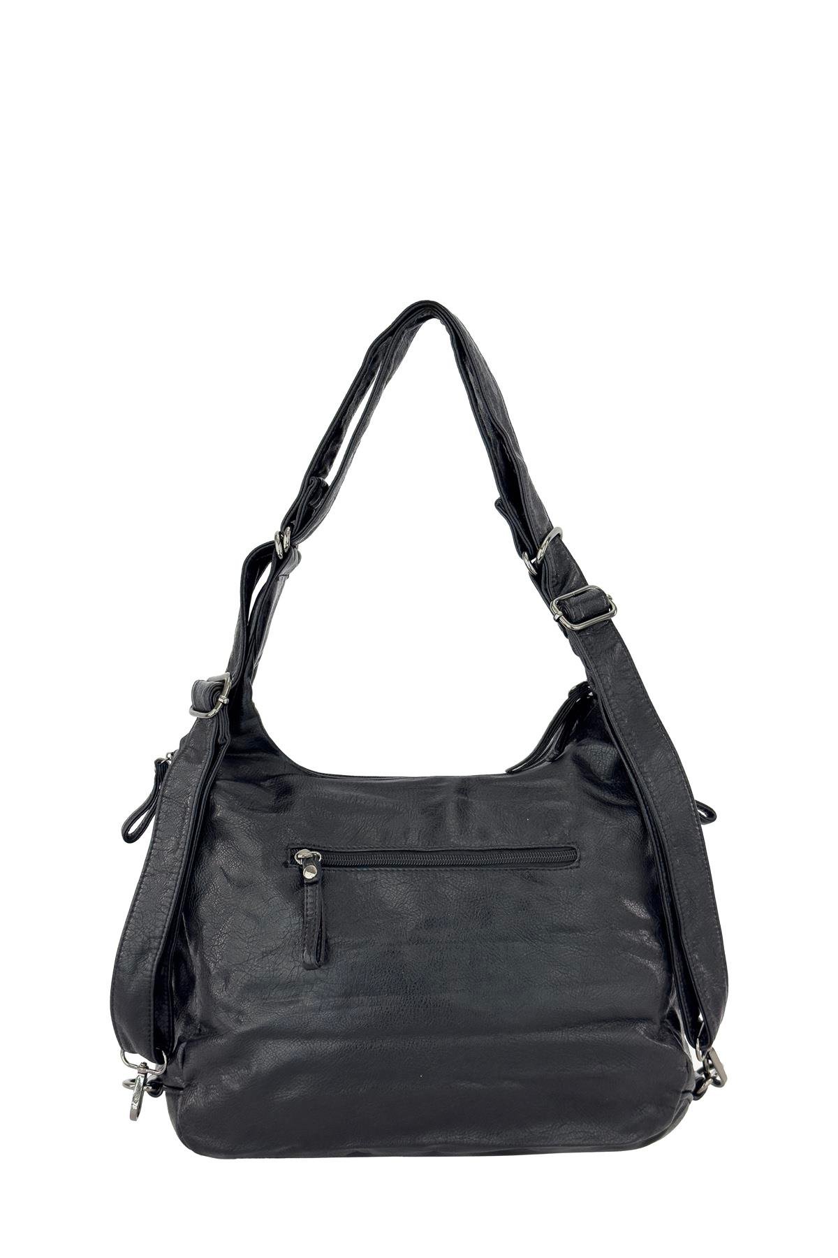 Bolsas Kadın Omuz ve Sırt  Çanta Siyah 1038