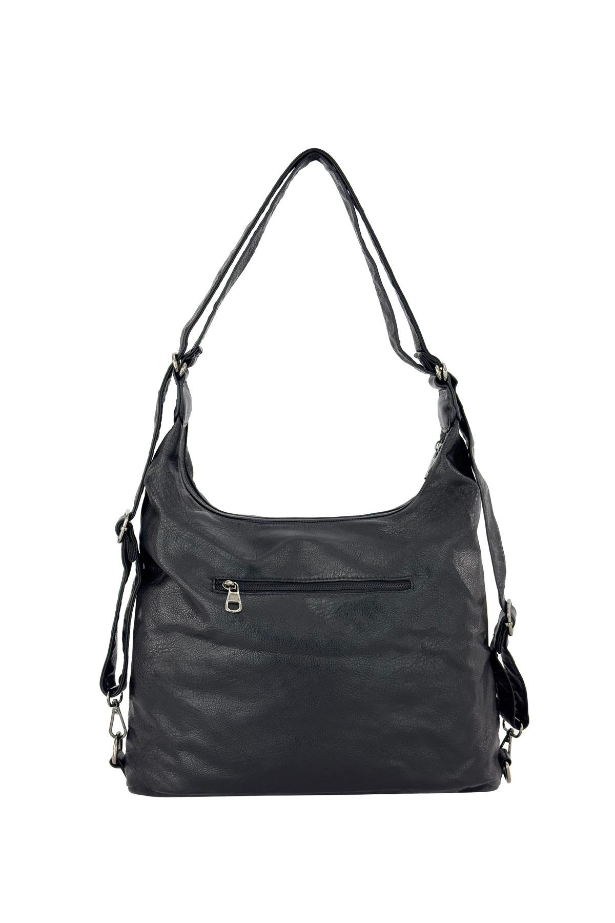 Bolsas Kadın Omuz ve Sırt  Çanta Siyah 1033