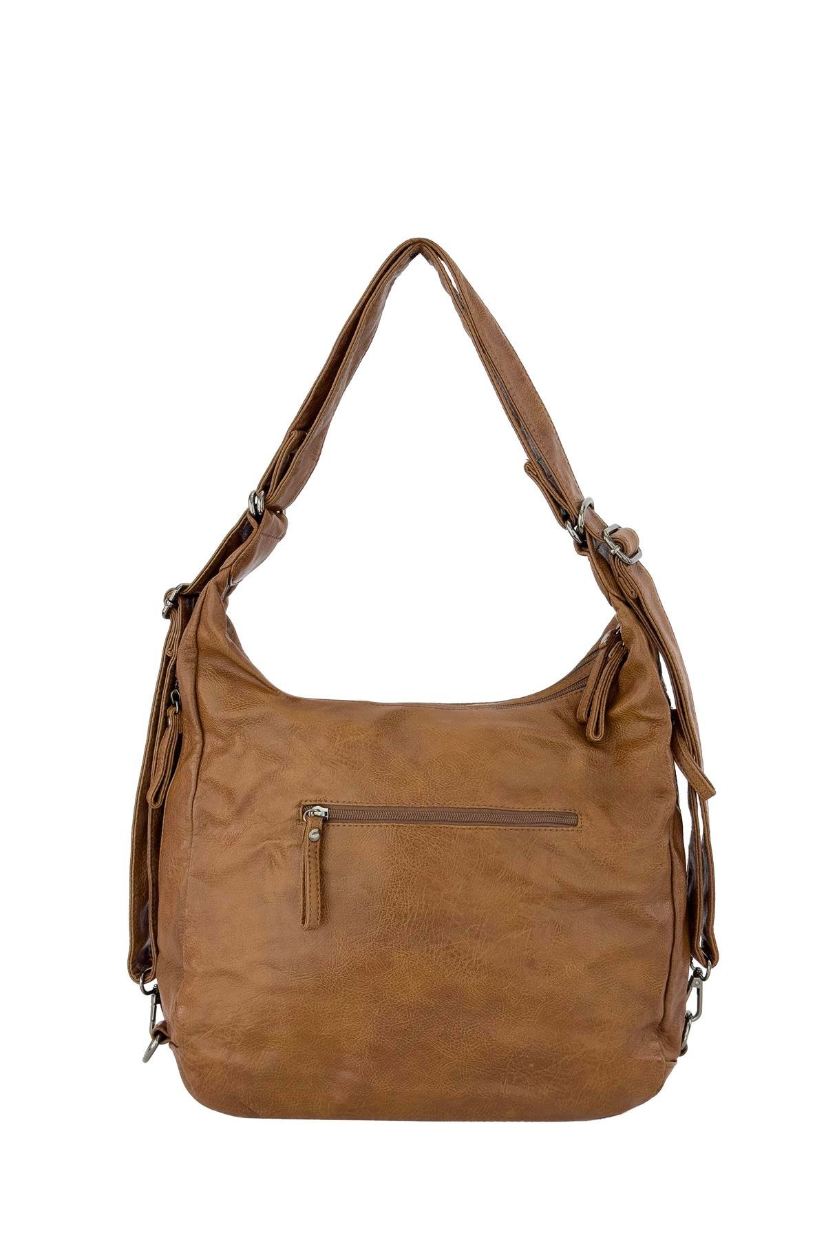 Bolsas Kadın Omuz ve Sırt  Çanta Taba 1038