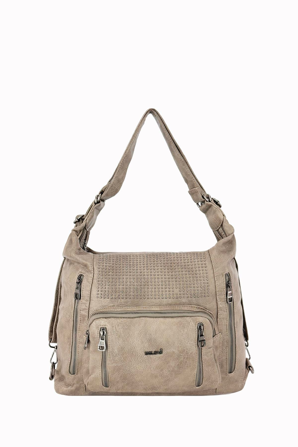 Bolsas Kadın Omuz ve Sırt  Çanta Vizon 1032