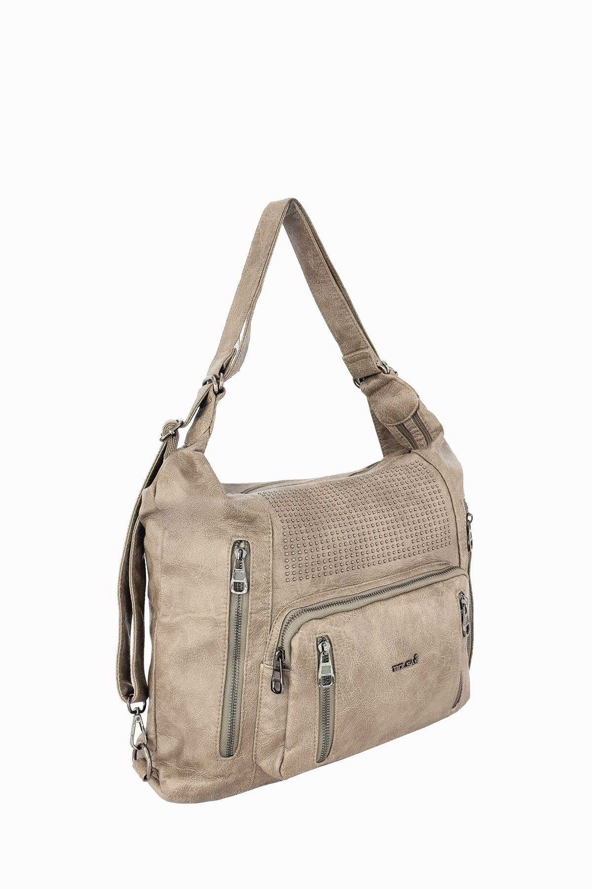 Bolsas Kadın Omuz ve Sırt  Çanta Vizon 1032